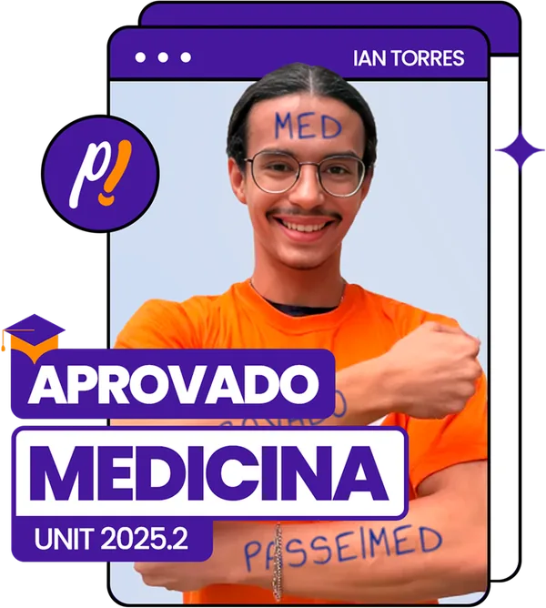 Cartão de aprovação: Ian Torres, Medicina, UNIT 2025.2